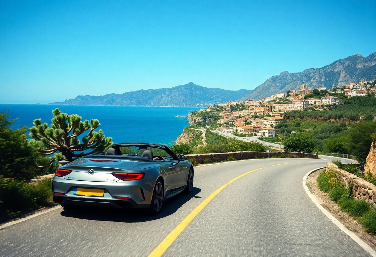 Car4Rent - mediterranean coastal adventure in an exotic car