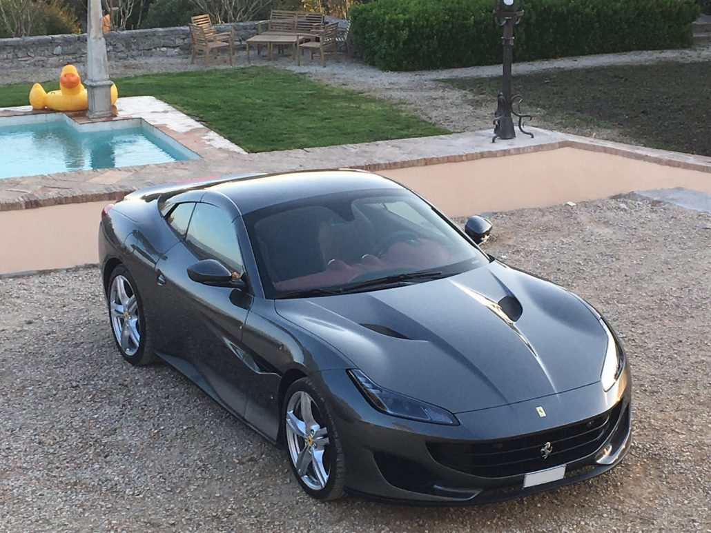 Ferrari portofino rental french riviera